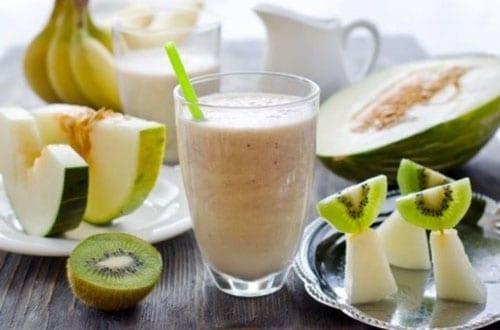 smoothie melon et kiwi