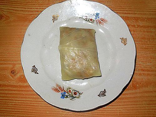 rollos de repollo rellenos ya hechos con trigo sarraceno
