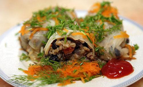 rollos de repollo magro
