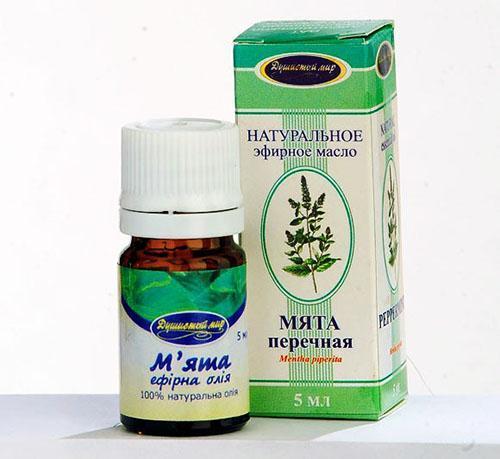 Aceite esencial de menta