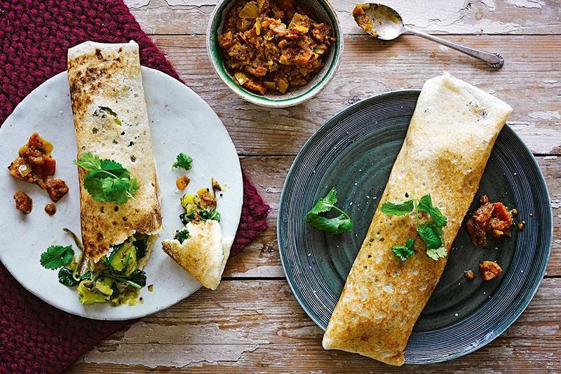 les crêpes dosa les plus insolites