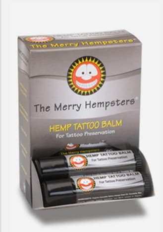 The Merry HempstersDieses Produkt besteht aus Hanf! Dieses Unternehmen mit Sitz in Eugene, Oregon, verwendet Hanf, Karottensamen, Lavendel, Orange, Ringelblume und andere ätherische Öle, um das zu machen, was sie als 