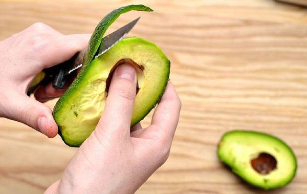 preparar el aguacate