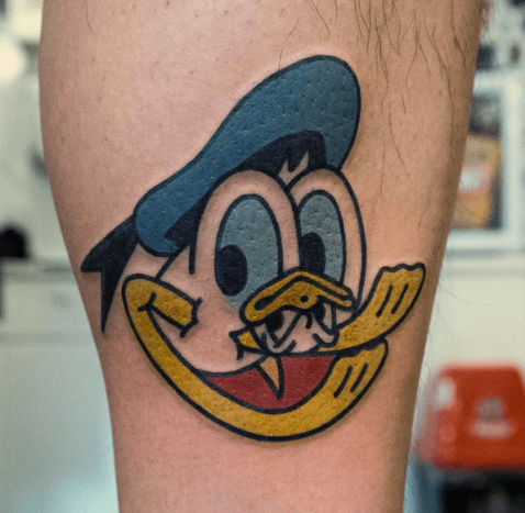 وشم وجه مزدوج مريض بواسطةwoo_tattooer.