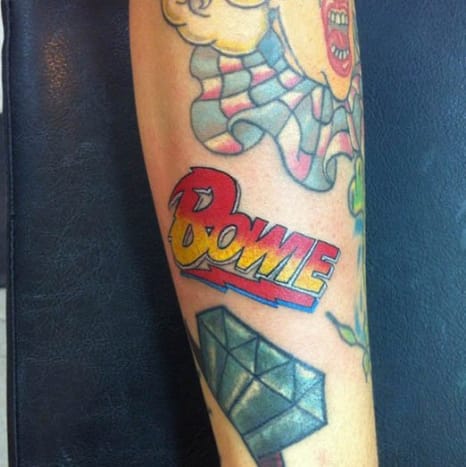 David Bowie Tattoo-Name