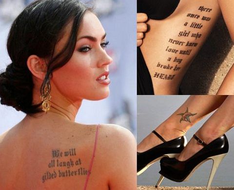 Promi-Tattoos - Die berühmtesten Promi-Tattoos aller Zeiten