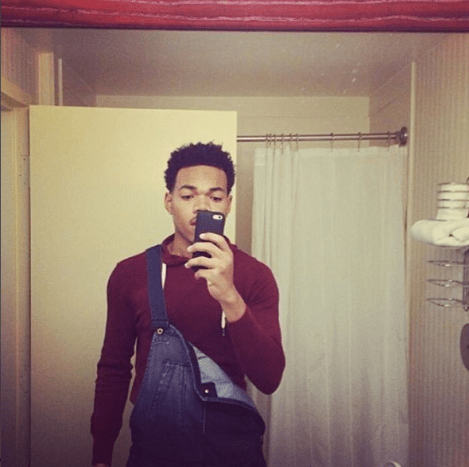 šance rapper selfie instagramy