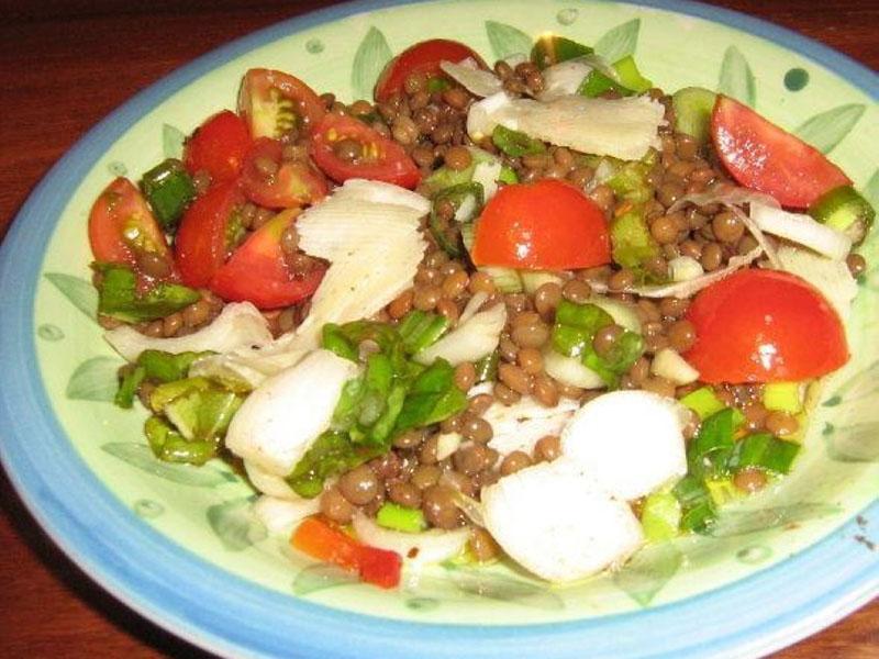 Salade de lentilles