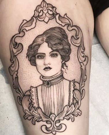 Foto od @anka.tattoo Jako sama umělkyně má Lavriv mnoho dalších umělců, kteří inspirují a ovlivňují její styl. 