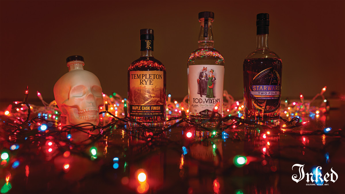 Weihnachtsflaschen
