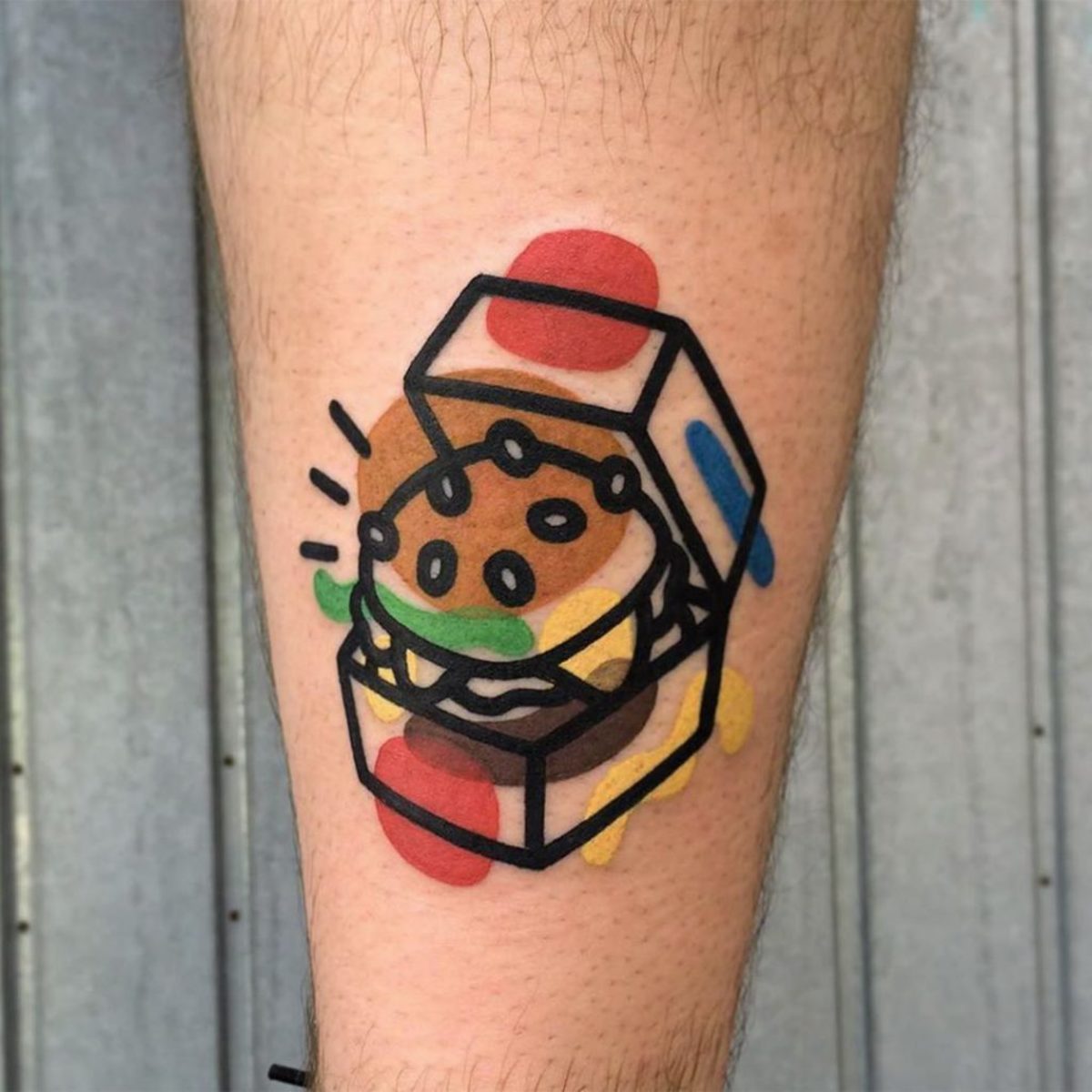 Fastfood-Spezialität von Mambo Tattoo