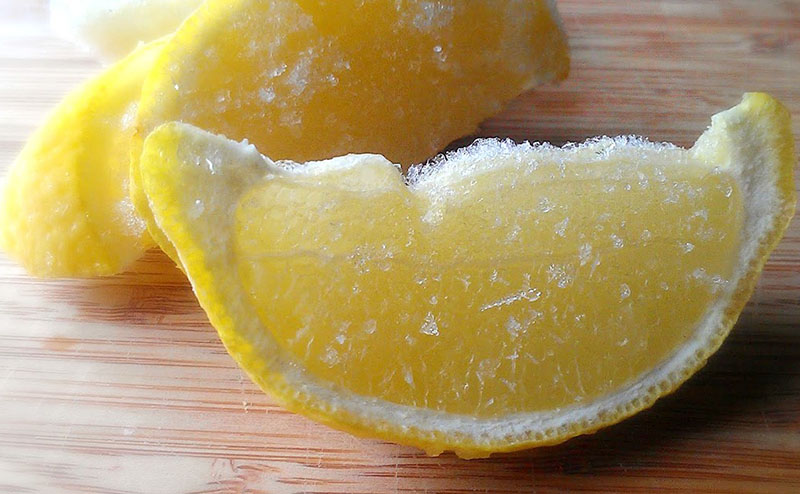 utiliser du citron surgelé en cuisine