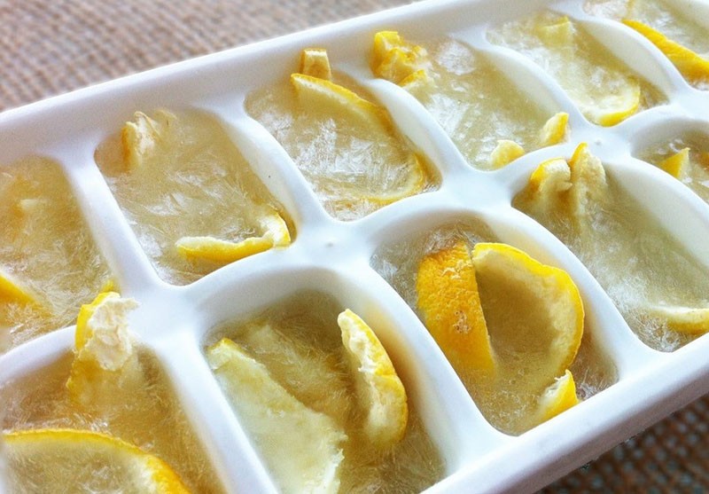 congeler des citrons en quartiers