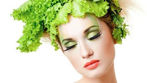 lechuga iceberg en cosmetología