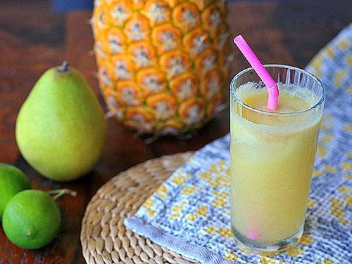 La piña tiene una alta concentración de vitamina C