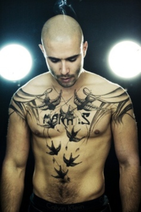 Brust-Tattoos für Männer - 70 Top-Brust-Tattoos. Rang!