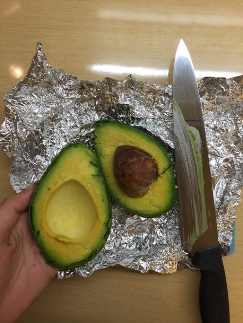 avocat en papillote