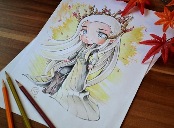 Král Thranduil od Lighane