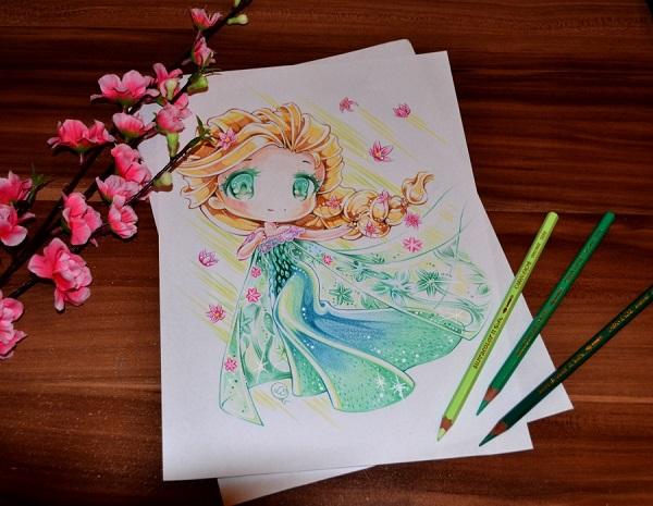 Disney Chibi Queen Elsa von Lighane