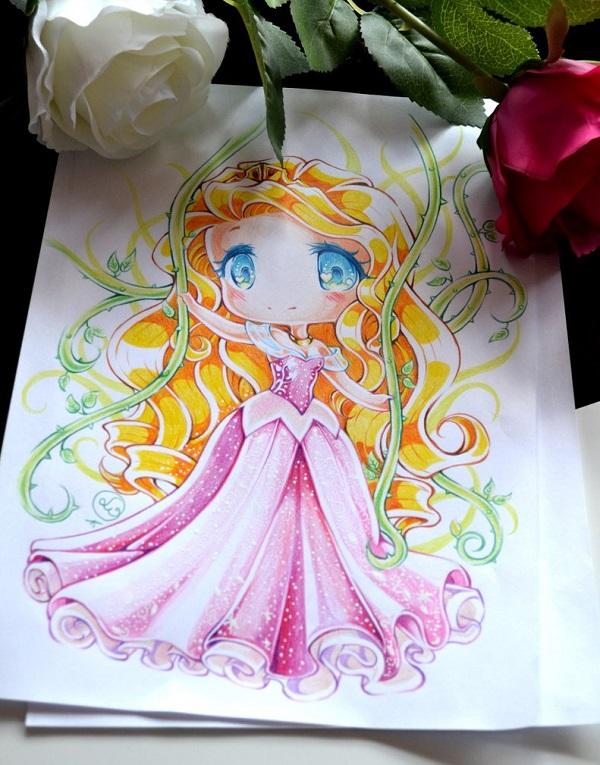 Disney Chibi Prinzessin Aurora von Lighane