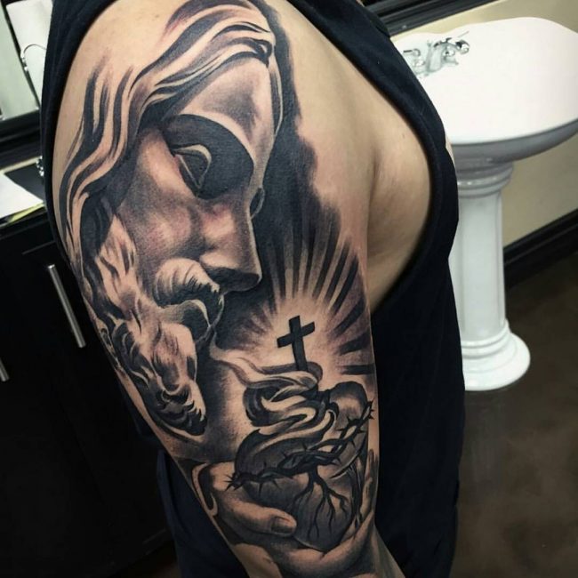 Křesťanské tetování - nejlepší, jak ukázat svou víru - Christian Tattoo Art