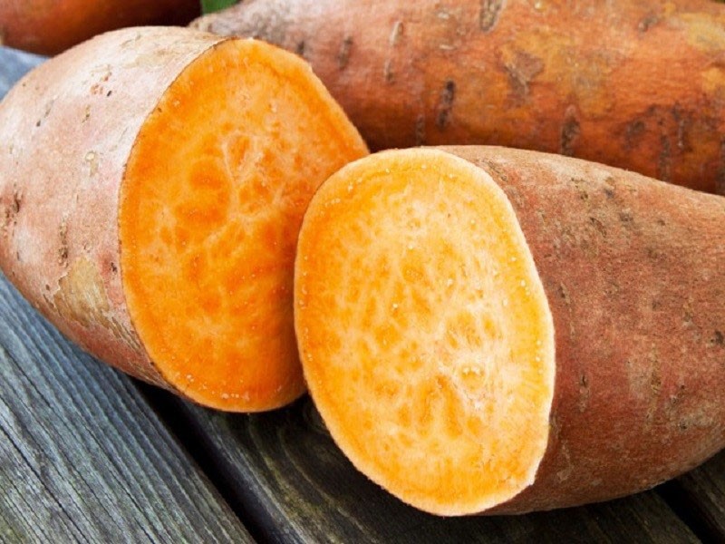 ácido ascórbico en la batata
