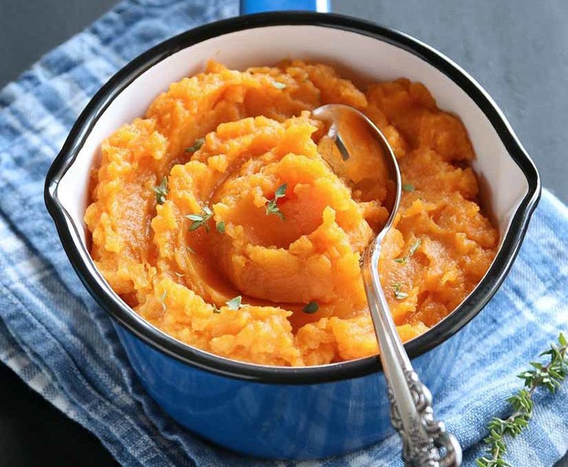 puré de camote