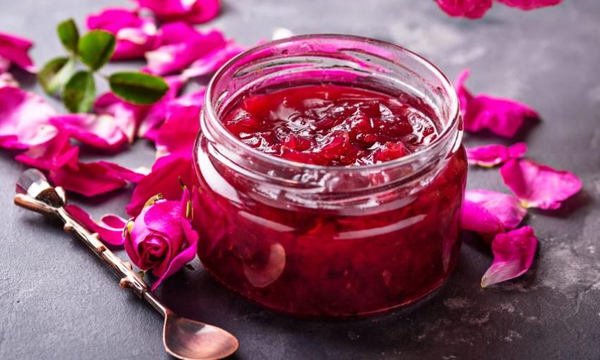 confiture de roses