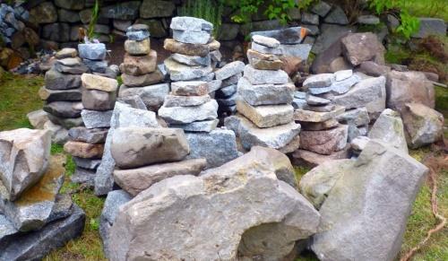 piedras de jardín de rocas