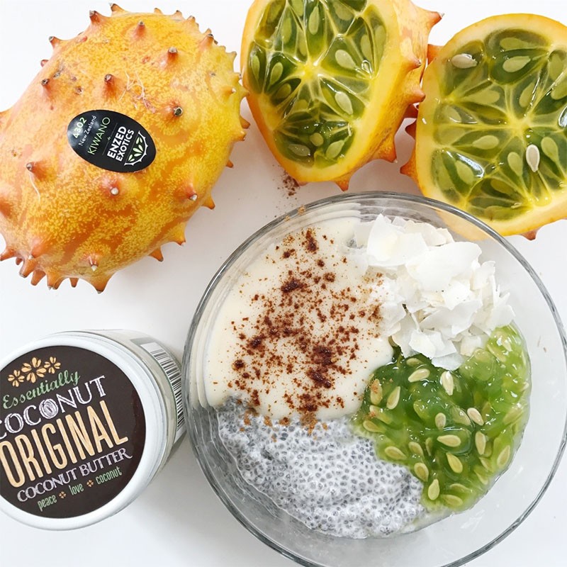 faire un sorbet kiwano