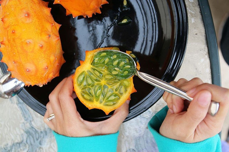 manger des kiwano