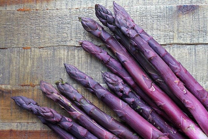 asperges violettes