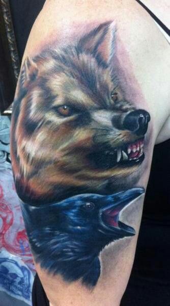 Krähen-Tattoo-Ideen – die BESTEN 100 Krähen-Tattoos auf dem Planeten Erde