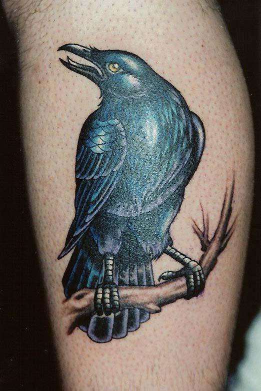 Crow Tattoo Ideas - NEJLEPŠÍCH 100 tetování vrány na planetě Zemi