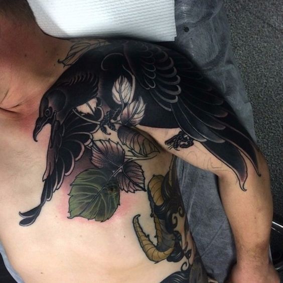 Krähen-Tattoo-Ideen – die BESTEN 100 Krähen-Tattoos auf dem Planeten Erde
