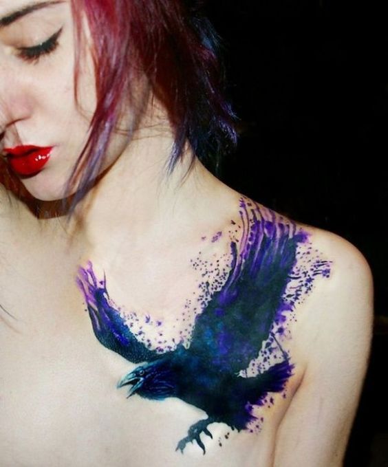 Krähen-Tattoo-Ideen – die BESTEN 100 Krähen-Tattoos auf dem Planeten Erde