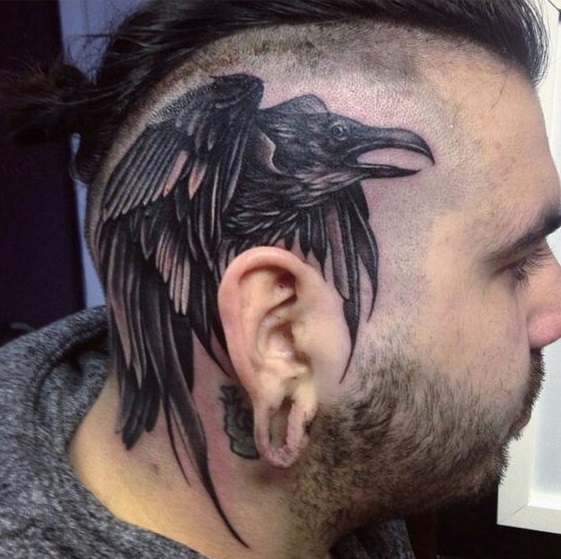 Crow Tattoo Ideas - NEJLEPŠÍCH 100 tetování vrány na planetě Zemi
