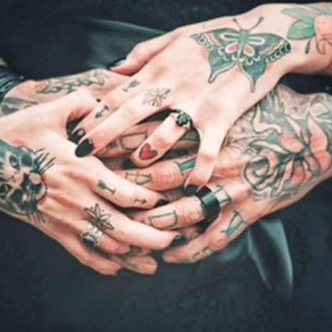 Entwined Inked Hands DatingInk