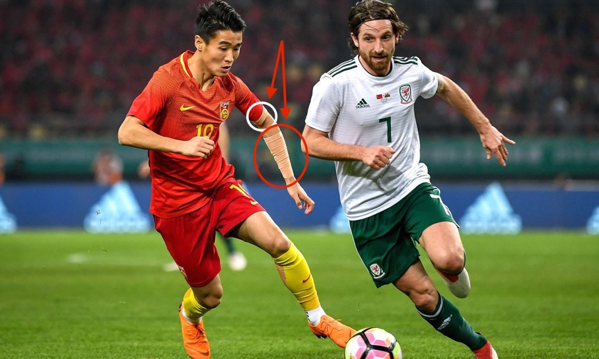 الصين-كرة القدم-وشم-الرئيسية-الموافقة المسبقة عن علم