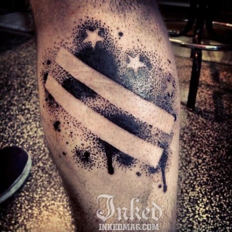 DC Flagge Tattoo von Fernando A. Prudencio