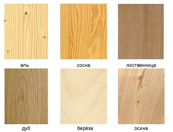 especies de madera para ventanillas