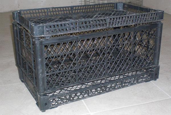 Cage en plastique