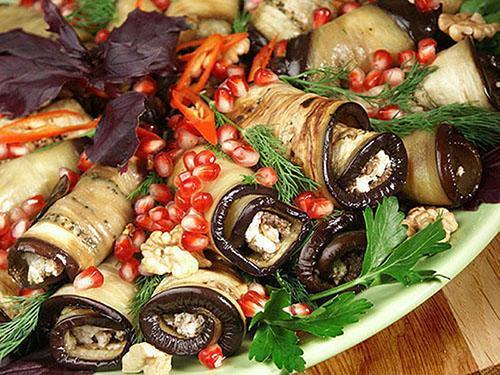 Aperitivo de berenjena