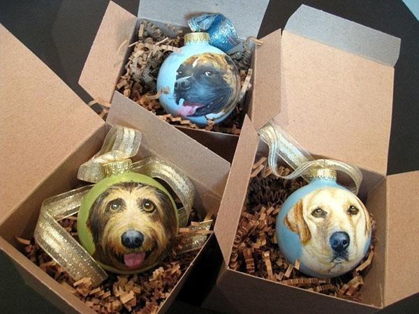 découpage sur boules