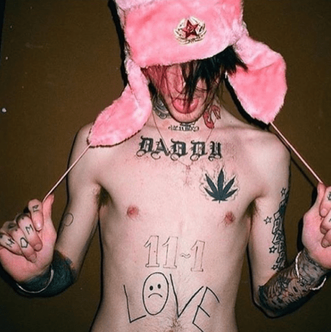 Foto über @lilpeep