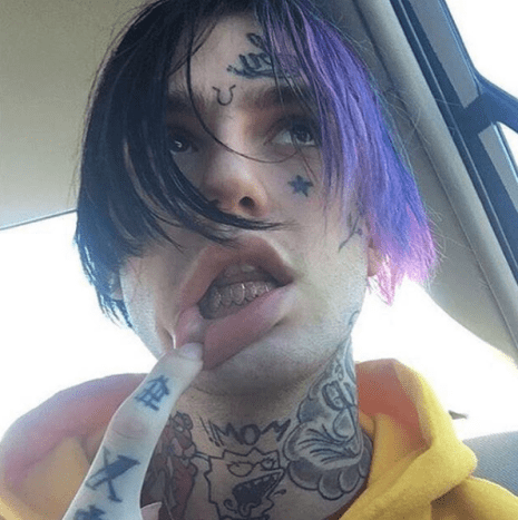 الصورة عبر lilpeep