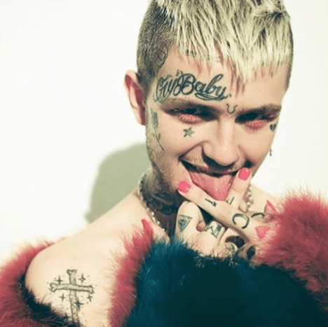 Foto über @lilpeep