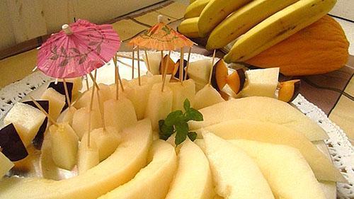 La dieta del melón se usa para limpiar el cuerpo.