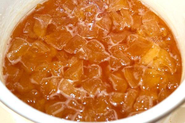 faire bouillir le melon avec du sucre