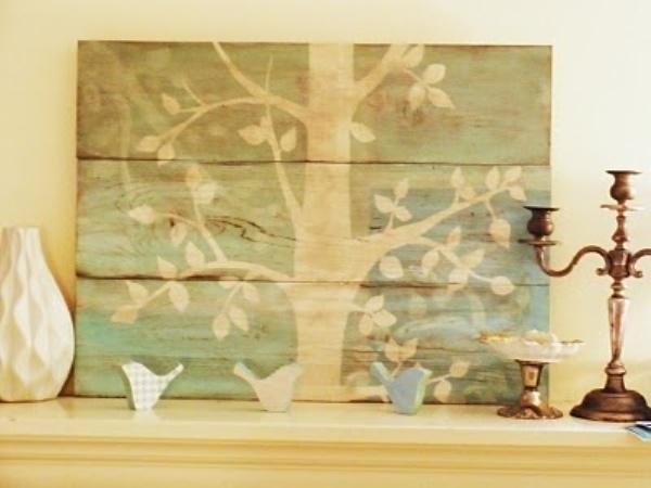 Panneau & quot; Arbre & quot; de la palette